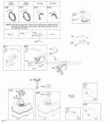Alternator Electric Starter Fuel Supply Ignition Diagram and Parts List for 20M414-0560-E1  Briggs and Stratton Engine
